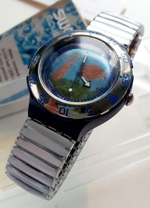 VINTAGE SWATCH SCUBA - STUNNING 90`s - HIGHLY COLLECTIBLE - BRAND NEW IN BOX